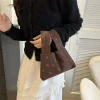 sac fourre tout esthétique japonais en velours côtelé pour dames, sacs de poignet à motif harvey, petits sacs à main à la mode, sacs à main mignons pour ati elles, haute qualité