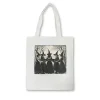 vintage filles sera filles sorcière toile sac halloween femmes sac à bandoulière décontracté drôle sorcière fourre tout sac witchy vibes graphique