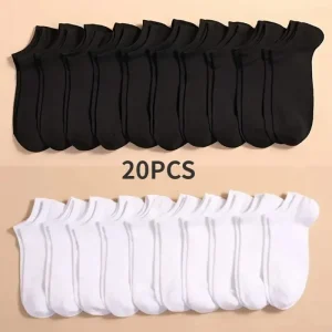 Chaussettes bateau décontractées unisexes | Mince, respirant et confortable | Anti-odeur, absorbant la transpiration | Chaussettes basses pour hommes et femmes Chaussettes bateau décontractées unisexes | Mince, respirant et confortable | Anti-odeur, absorbant la transpiration | Chaussettes basses pour hommes et femmes