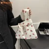 Sac fourre-tout esthétique japonais en velours côtelé pour dames, sacs de poignet à motif Harvey, petits sacs à main à la mode, sacs à main mignons pour ati elles, haute qualité