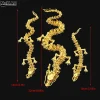 1 * modèle de dragon en alliage 3d, peut tourner le dragon, décoration artisanale de table, statue de dragon, cadeau créatif, jouet pour enfants