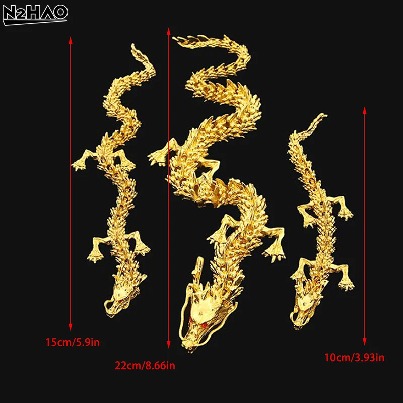 1 * modèle de dragon en alliage 3d, peut tourner le dragon, décoration artisanale de table, statue de dragon, cadeau créatif, jouet pour enfants 1 * modèle de dragon en alliage 3d, peut tourner le dragon, décoration artisanale de table, statue de dragon, cadeau créatif, jouet pour enfants