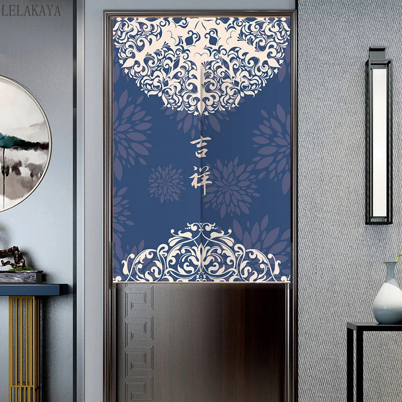 Rideau chinois à motif de bon augure, pour porte de cuisine, de Restaurant, d’entrée, demi-rideaux, cloison de maison suspendue Rideau chinois à motif de bon augure, pour porte de cuisine, de Restaurant, d’entrée, demi-rideaux, cloison de maison suspendue