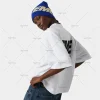hip hop harajuku mode ample blanc coton t shirt hommes américain nouveau style rue marque de mode décontracté surdimensionné manches courtes