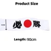 bandeau hachimaki multi usages, hygroscopique, respirant, pour chef de sushi, accessoires de costume, bandeau japonais