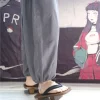 pantoufles japonaises geta en bois pour hommes et femmes, sabots à plateforme à deux dents, sandales de samouraï, chaussures de cosplay, tongs à fond épais