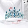 bijoux de cheveux à la mode, couronnes en cristal baroque, couronne de princesse élégante de luxe, ornement brillant, couvre chef de mariée vintage pour femmes et filles