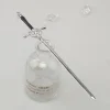 Épingle à cheveux épée en métal punk, bâtons de cheveux simples de style chinois pour femmes, outils de conception de coiffure, accessoires, livraison directe, nouvelle collection