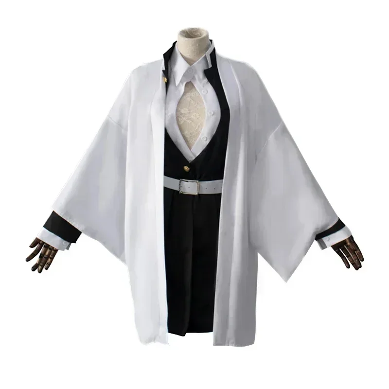 costume de cosplay anime oke roji mitsuri pour adultes et enfants, kimono haori, robe, perruque, vêtements d'halloween, 2025 costume de cosplay anime oke roji mitsuri pour adultes et enfants, kimono haori, robe, perruque, vêtements d'halloween, 2025