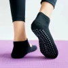 chaussettes de yoga pour femmes, de haute qualité, antidérapantes, respirantes, dos nu, pilates, cheville, danse de ballet, chaussettes de sport pour fitness, salle de sport