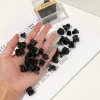 20 pièces mignon noir épingle à cheveux pince à cheveux pour fille femmes cadeaux cheveux accessoires épingle à cheveux accesorios para el cabello mujer