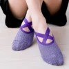 femmes haute qualité yoga cheville chaussettes anti dérapant séchage rapide pilates ballet chaussettes dames coton chaussettes bonne adhérence sport cheville chaussettes