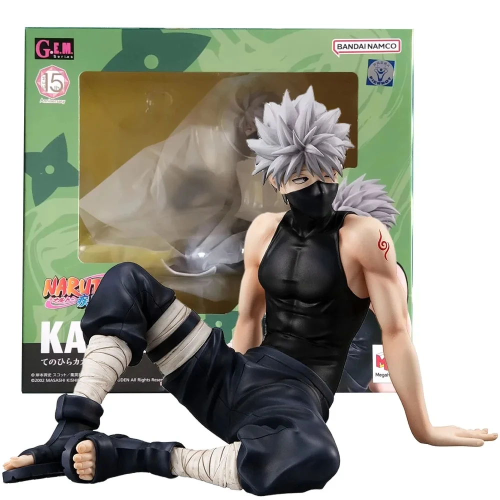 Figurine de dessin animé Naruto Shippuuden Hatake Kakashi, 9cm, étoiles de Posture assise, modèle de Collection en PVC, cadeaux d’anniversaire, jouets d’ornements Figurine de dessin animé Naruto Shippuuden Hatake Kakashi, 9cm, étoiles de Posture assise, modèle de Collection en PVC, cadeaux d’anniversaire, jouets d’ornements