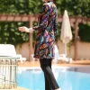 burkini maillots de bains musulmans maillot bain femme hijab femme musulman burkini – couverture modeste pour les musulmanes, pour les maillots de bain, pour les femmes, hijab islamique à manches longues, avec jupe