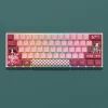 capuchons de touches de clavier mécanique, thème demon slayer, kanroji mitsuri, original, pbt, colorant sub, personnalité créative, axe adapté