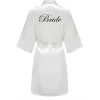 peignoir kimono en satin pour femmes, tenue de soirée, pour la mère de la mariée ou la demoiselle d'honneur