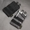 mini outil de stockage de poudres légères edc, petit outil oxford, degré d'usure pliable, évalué pour le camping, la randonnée, le sport