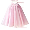 jupe rose avec nœud pour femme, jupon court en tulle, jupon de mariage, tutu rockabilly, sous jupe de demoiselle d'honneur, cadeau de la saint valentin