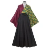 kamado tanjirou nezuko kochou shisa bu tomioka giyuu oke roji mitsuri tsuyuri oke ao cosplay costume, kimono fur s, anime imbibé