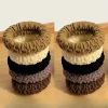 hairties, chouchous pour cheveux durables à haute élasticité – porte queue de cheval en tricot épais sans couture dans des couleurs assorties