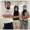 masque de cosplay imprimé en 3d pour homme et femme, complet en maille, coiffe de jeu, hip hop, à la mode
