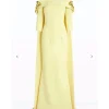 arabie saoudite ivoire satin robes de bal demi manches bandes longueur de plancher formelle occasion robe femmes robes de soirée personnalisé