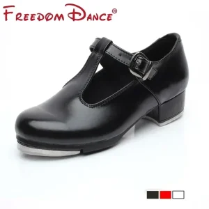 Chaussures de danse tap scintillantes en forme de T pour enfants filles femmes chaussures de danse Jazz étape en cuir verni chaussures de colmatage 26-42 retour gratuit Chaussures de danse tap scintillantes en forme de T pour enfants filles femmes chaussures de danse Jazz étape en cuir verni chaussures de colmatage 26-42 retour gratuit