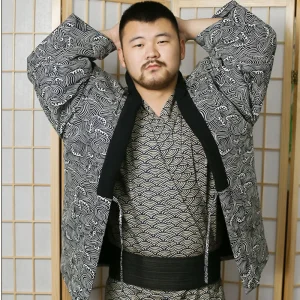 Hiver Haori japon traditionnel Cardigan coton chaud Kimono Vintage femmes hommes asiatique Style folklorique pyjamas Harajuku samouraï Yukata Hiver Haori japon traditionnel Cardigan coton chaud Kimono Vintage femmes hommes asiatique Style folklorique pyjamas Harajuku samouraï Yukata