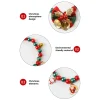 collier porte bonheur pour chat, 1 pièce, joli collier de cloche de noël, couleur vibrante, bijoux pour chat, costume, collier pour chaton, accessoire festif pour animaux de compagnie, vacances