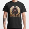 t shirt 100% coton imprimé chat samouraï japonais, vêtement de grande taille, kawaii, ninja, kitty, kokor