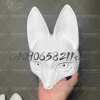shimizu hinako fox man accessoires de cosplay silencieux masque blanc cool 3d renard horreur halloween noël cosplay