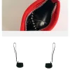 porte monnaie en cuir pu et daim, sac à bandoulière, rouge à lèvres, pochette pour écouteurs, mini sac de rangement, couleur unie, portefeuille avec lanière, streetwear