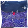 sac à gâteau au thé pu'er en coton et lin fait à la main avec couvercle rabattable et boucle faite à la main, emballage portable résistant à l'humidité, sac cadeau pour thé cere