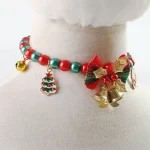 Collier porte-bonheur pour chat, 1 pièce, joli collier de cloche de noël, couleur vibrante, bijoux pour chat, Costume, collier pour chaton, accessoire festif pour animaux de compagnie, vacances Collier porte-bonheur pour chat, 1 pièce, joli collier de cloche de noël, couleur vibrante, bijoux pour chat, Costume, collier pour chaton, accessoire festif pour animaux de compagnie, vacances