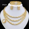 ensembles de bijoux de couleur or pour femmes ensembles de colliers pour femmes bijoux de mode ensembles de bijoux