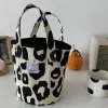 sac à lunch en toile portable, simple et polyvalent, japonais, en forme de e27