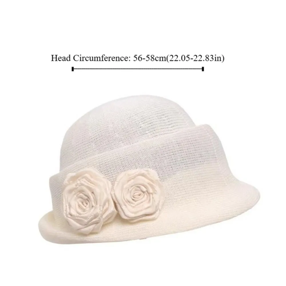 mode style français camélia fleur casquette curl bord hepburn floral melon chapeau britannique élégant femmes formel chapeau dame mode style français camélia fleur casquette curl bord hepburn floral melon chapeau britannique élégant femmes formel chapeau dame