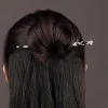 bâtons de cheveux de style chinois vintage pour femmes et filles, pinces à cheveux en forme de baguettes en acétate, épingles, bijoux, accessoires pour cheveux