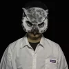 masque d'animal de hibou, masque d'oiseau de mascarade pour hommes et femmes, accessoires de fête de carnaval cosplay, masque de déguisement, accessoire de costume