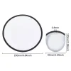 1 pièces ventilateur pliant simple performance circulaire portable rond main femme pliable blanc poche