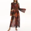 femmes taille cravate plage couvrir coupe ample kimono cardigan été protection uv léger pare soleil vêtements d'extérieur décontracté vêtements de plage