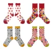 Chaussettes imprimées en coton de haute qualité pour hommes et femmes, chaussettes japonaises Kawaii pour femmes, streetwear Harajuku