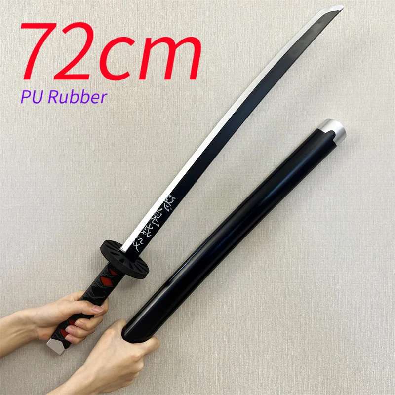 Épées kanroji mitsuri de 72 cm assemblées ver. katana sword cosplay armes 1:1 sécurité pu caoutchouc épée cadeau Épées kanroji mitsuri de 72 cm assemblées ver. katana sword cosplay armes 1:1 sécurité pu caoutchouc épée cadeau