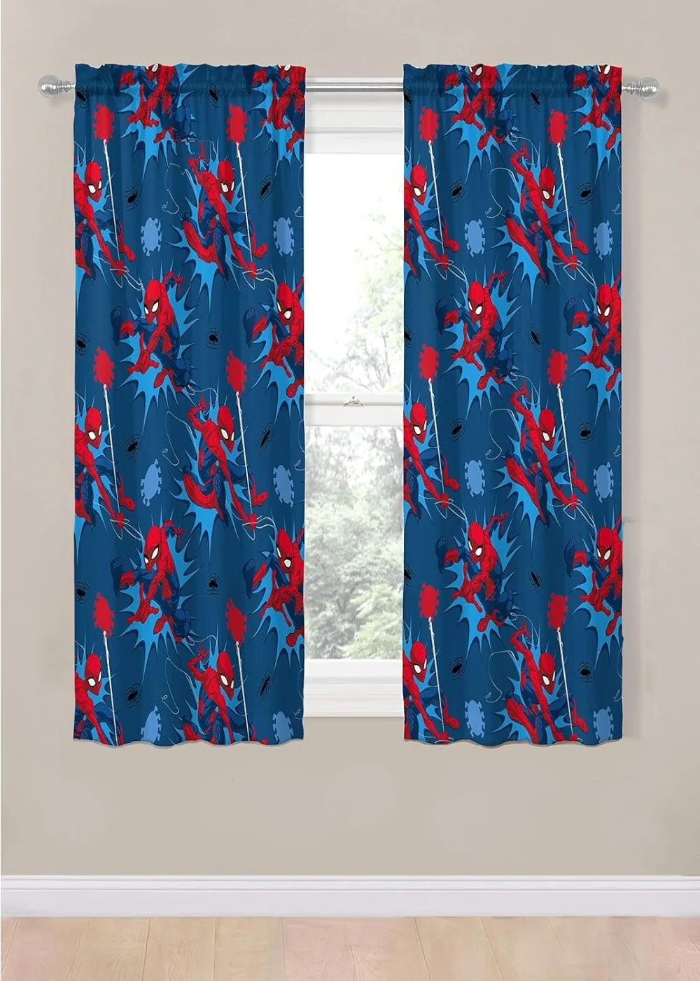L’incroyable Spid e rideau chambre rideaux pour salon balcon écran anti-poussière perforé décor à la maison occultant enfants cadeau L’incroyable Spid e rideau chambre rideaux pour salon balcon écran anti-poussière perforé décor à la maison occultant enfants cadeau