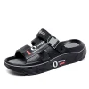 pantoufles d'été pour hommes et femmes, sandales à double usage, semelle souple eva, chaussures de plage unisexes pour l'intérieur et l'extérieur, nouvelle collection 2025