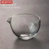 bol matcha chawan en verre, résistant à la chaleur, service à thé kung fu, accessoires de cérémonie japonaise, bol mélangeur matchas, outils de cuisine