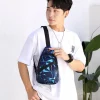 oxford tissu décontracté sacs à bandoulière homme femme sac à dos sport voyage extérieur lumière amoureux poitrine sacs sacs à bandoulière