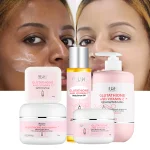 AILKE Ensemble blanchissant au glutathion et à la vitamine C, hydratant, peau lisse, réduit les taches foncées, hydratation, même le teint AILKE Ensemble blanchissant au glutathion et à la vitamine C, hydratant, peau lisse, réduit les taches foncées, hydratation, même le teint