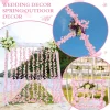 guirlande de fleurs artificielles de cerisier sakura, 180cm, fausses plantes en soie, vigne, ornement d'arc de mariage, décoration de fête de jardin pour la maison