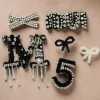 patch de couture en perles de cristal, motif alphabet, à la mode, pour costume, tenue décontracté, tout décoratif, bricolage, bijoux de couture